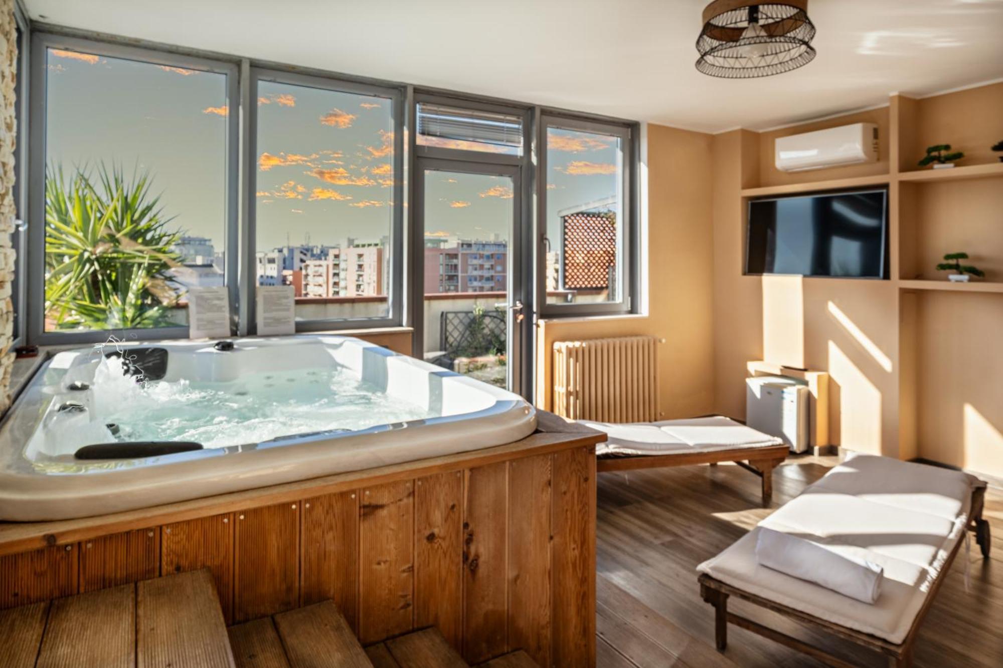 Penthouse station luxury suites&apts 2 Brindisi Extérieur photo